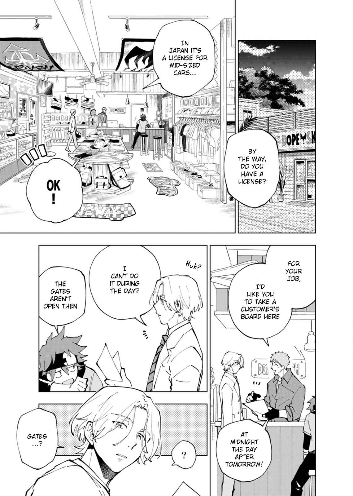 Page 5 Chapter 2 Comic SK8 the Infinity