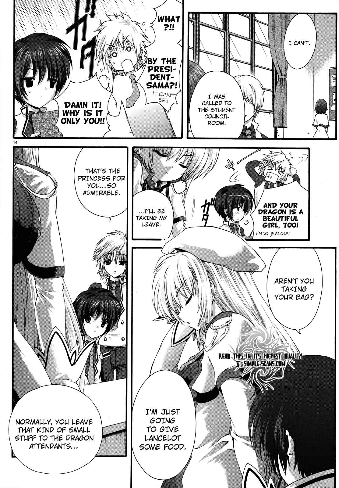 Page 14 Chapter 4 Seikoku no Dragonar