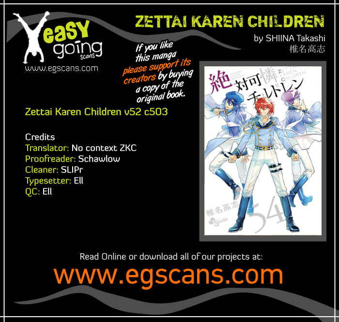 Page 1 Chapter 503 Zettai Karen Children