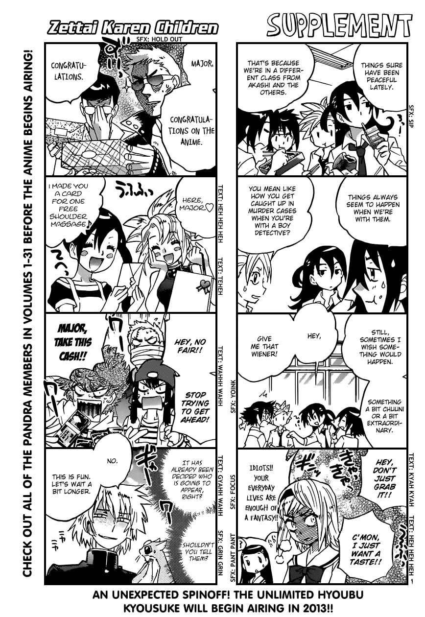 Page 1 Chapter 324 Zettai Karen Children