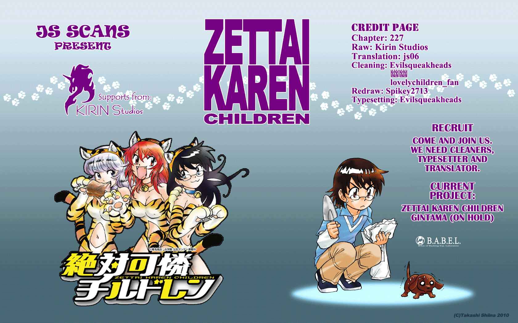Page 19 Chapter 227 Zettai Karen Children