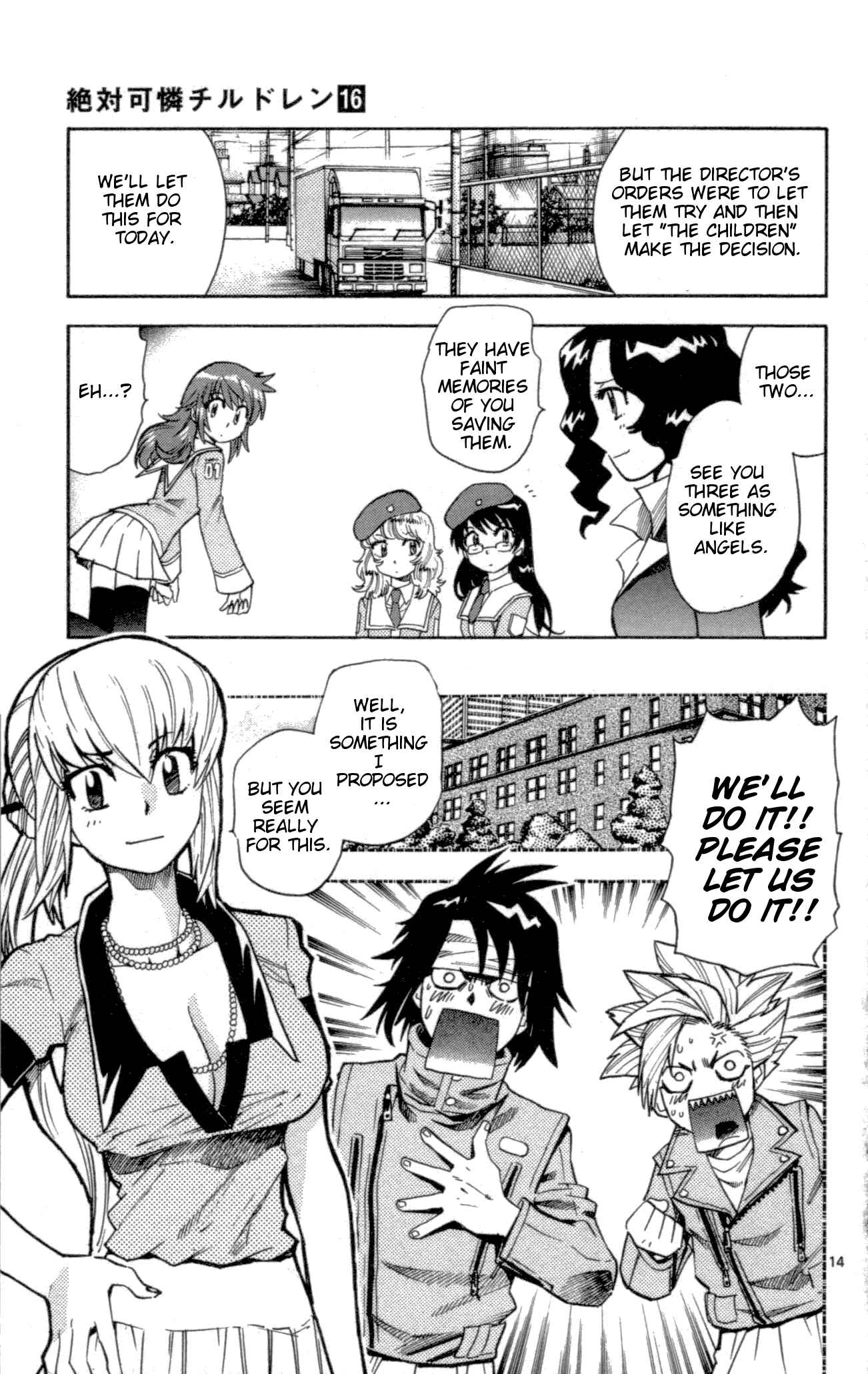 Page 14 Chapter 144 Zettai Karen Children