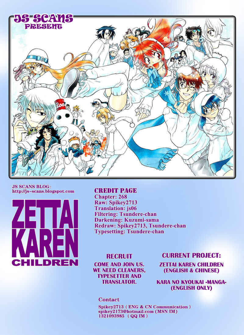 Page 18 Chapter 268 Zettai Karen Children