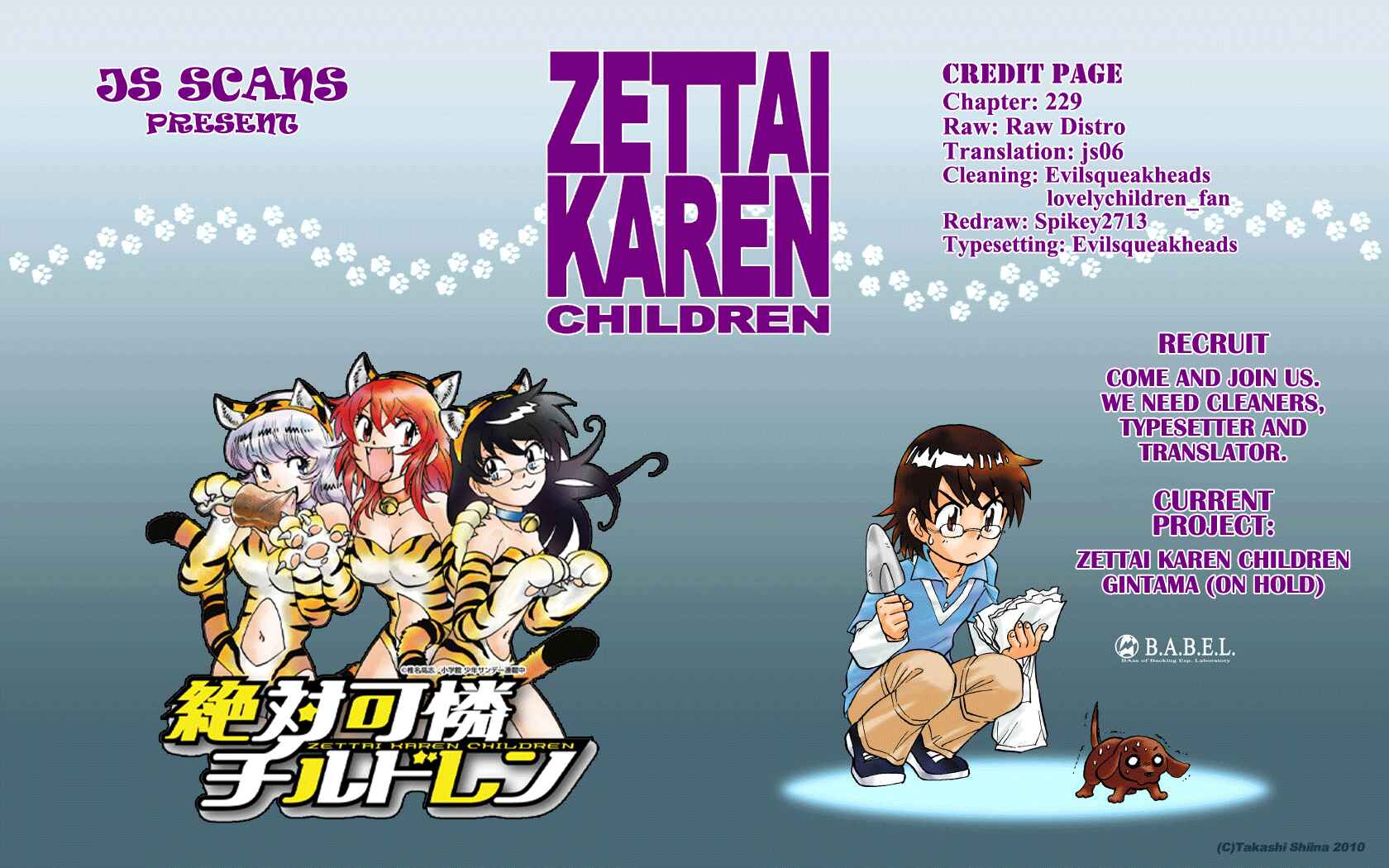 Page 19 Chapter 229 Zettai Karen Children