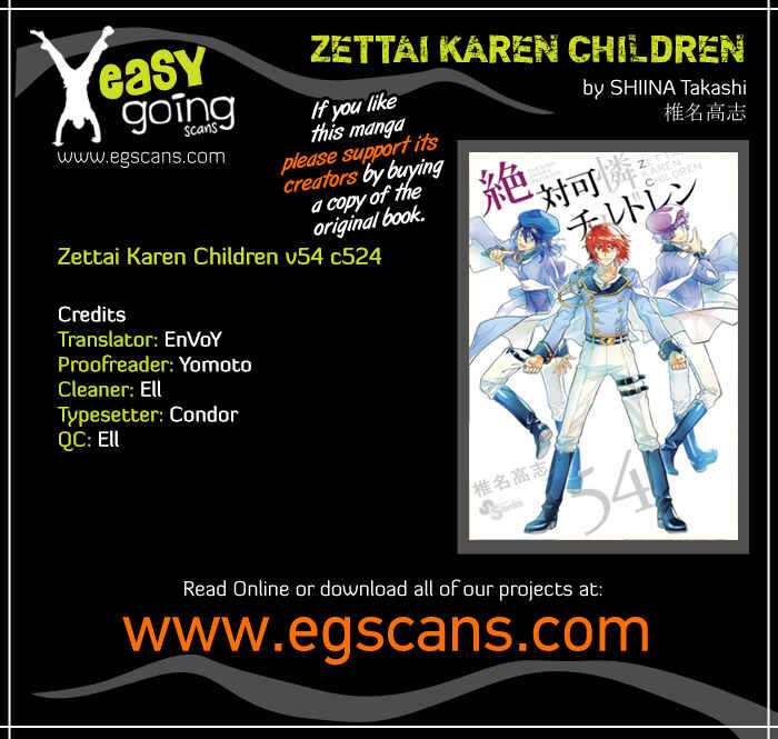 Page 1 Chapter 524 Zettai Karen Children