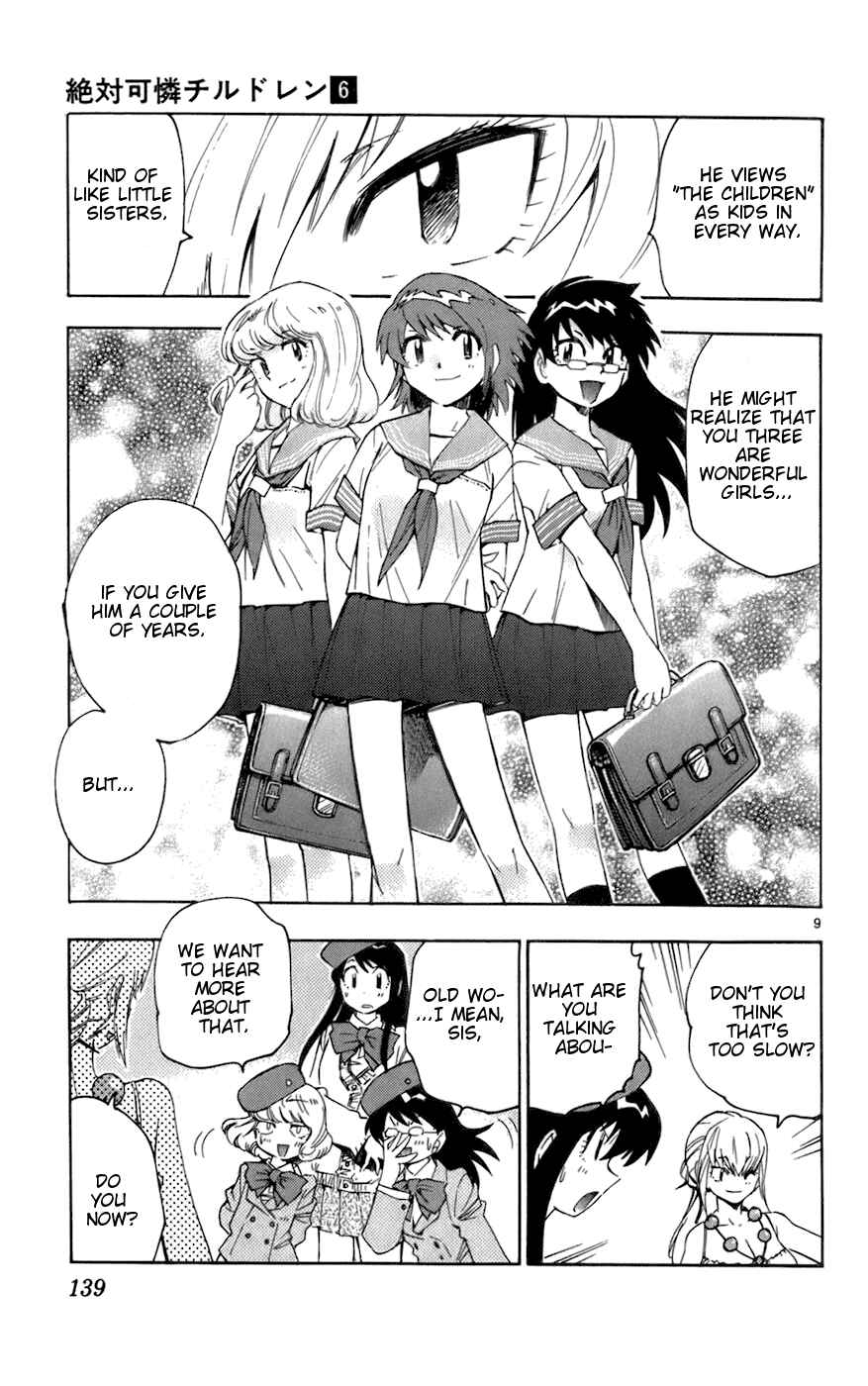 Page 9 Chapter 46 Zettai Karen Children