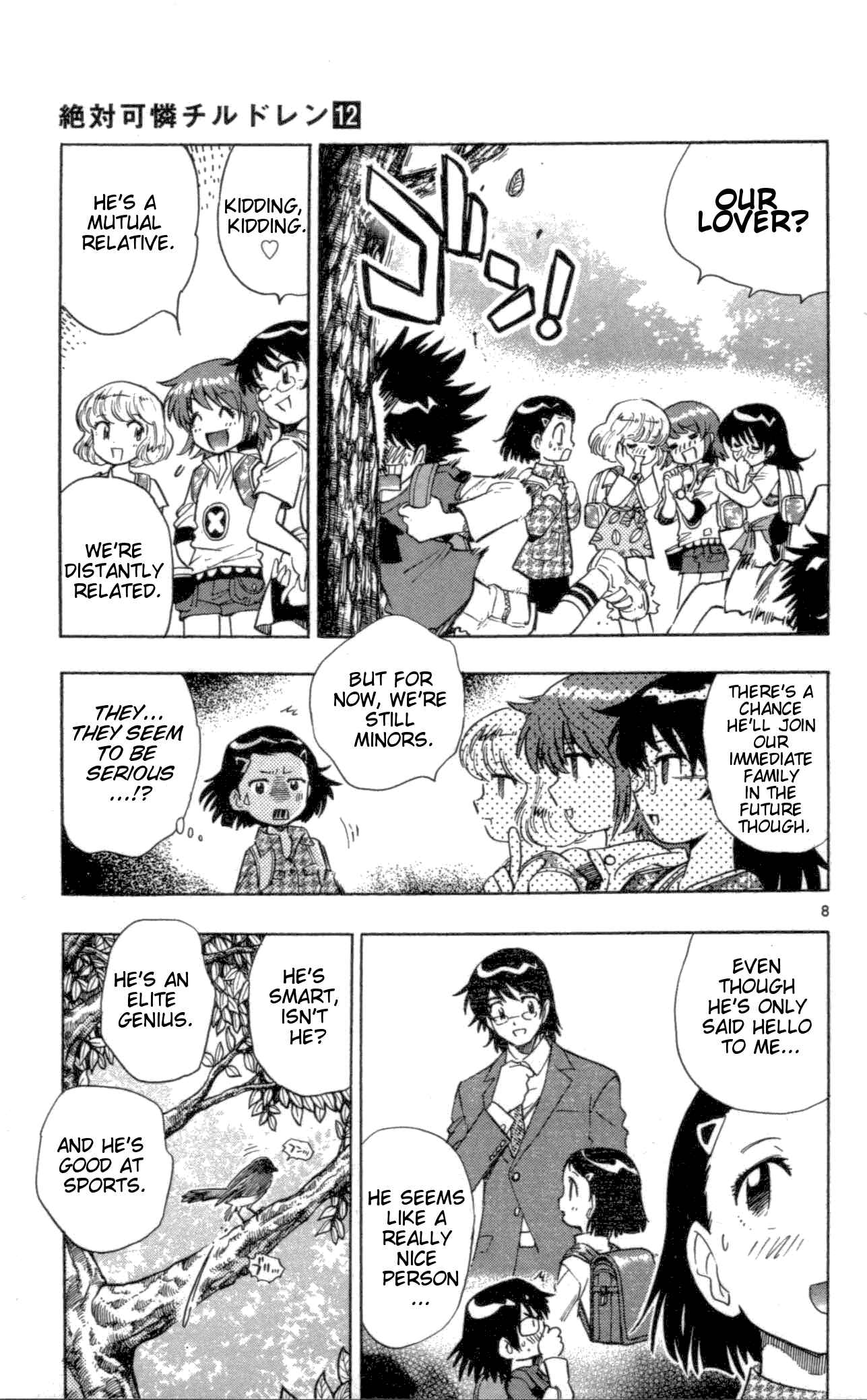 Page 8 Chapter 107 Zettai Karen Children
