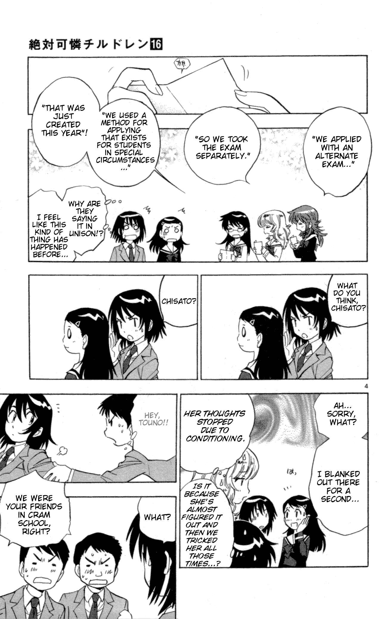 Page 4 Chapter 140 Zettai Karen Children