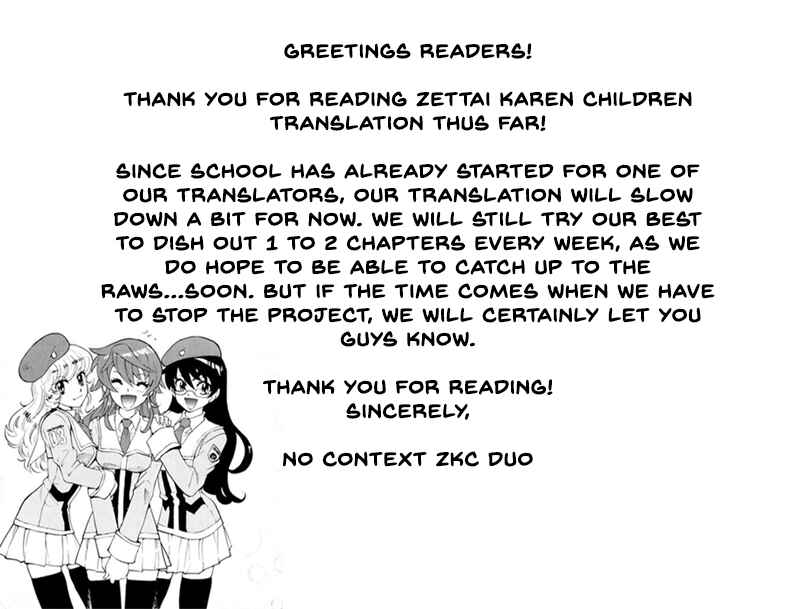 Page 26 Chapter 497 Zettai Karen Children