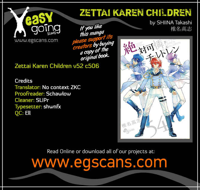 Page 1 Chapter 506 Zettai Karen Children