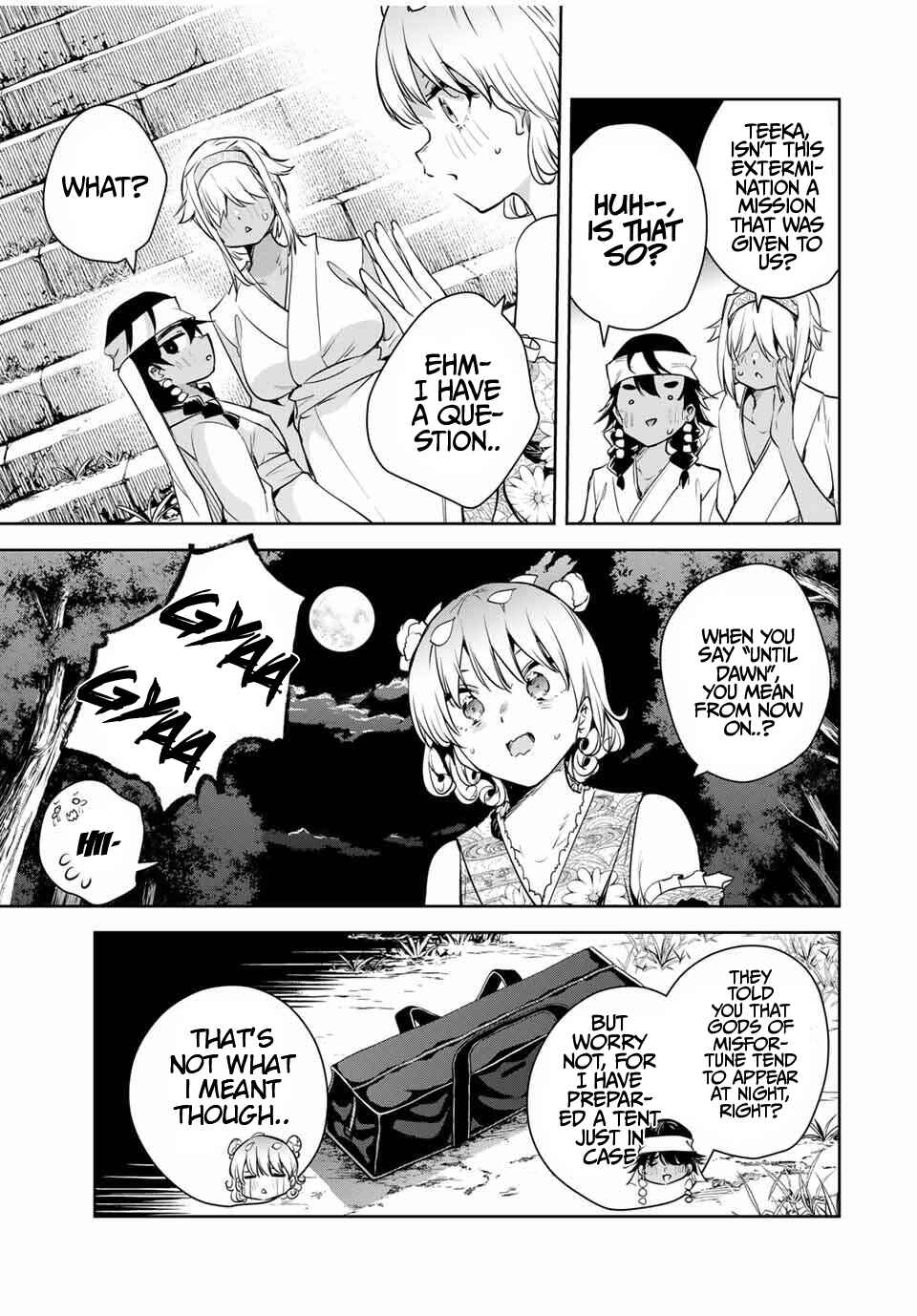 Page 8 Chapter 61 Sakigake no Hana Miko