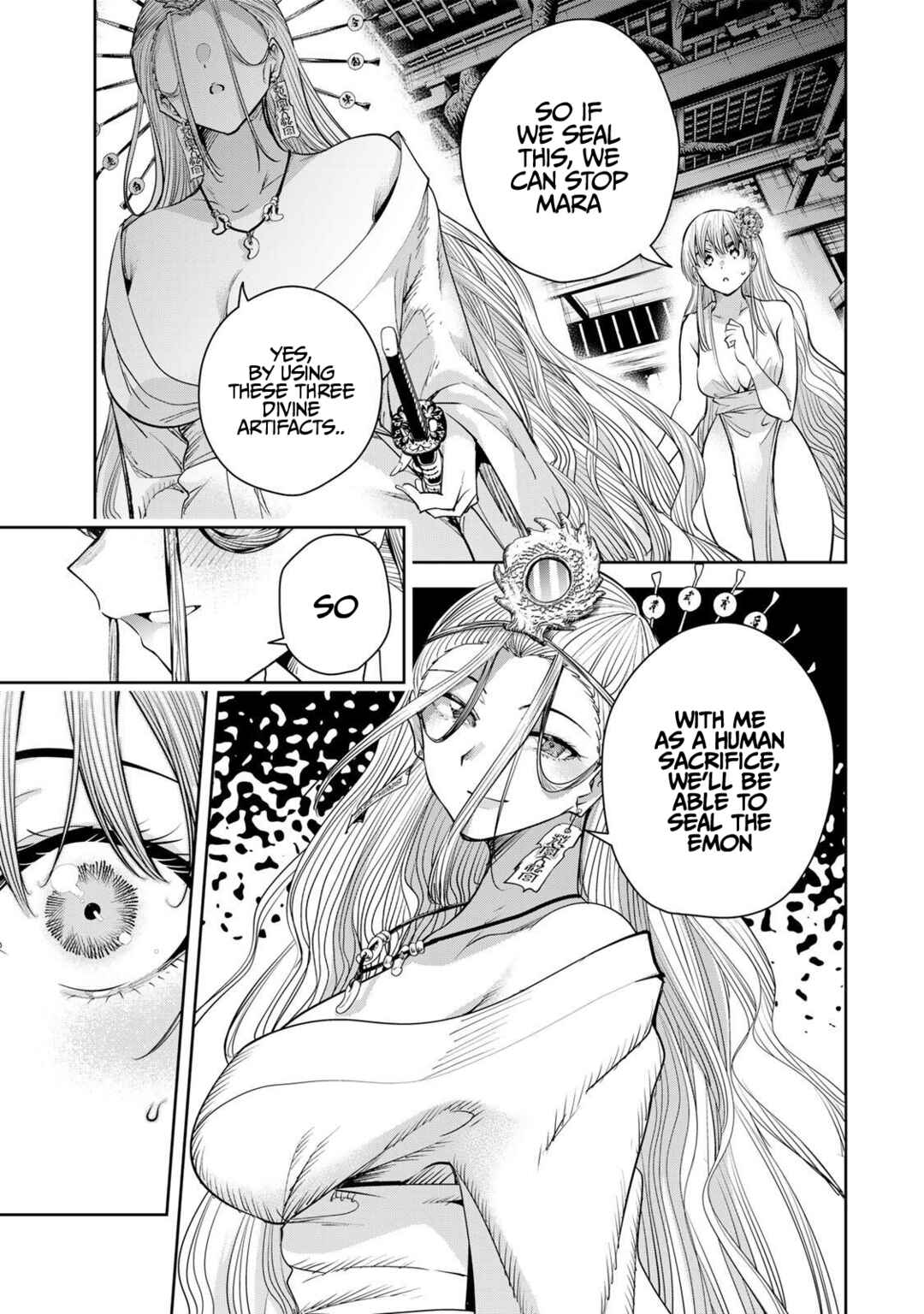Page 10 Chapter 77 Sakigake no Hana Miko