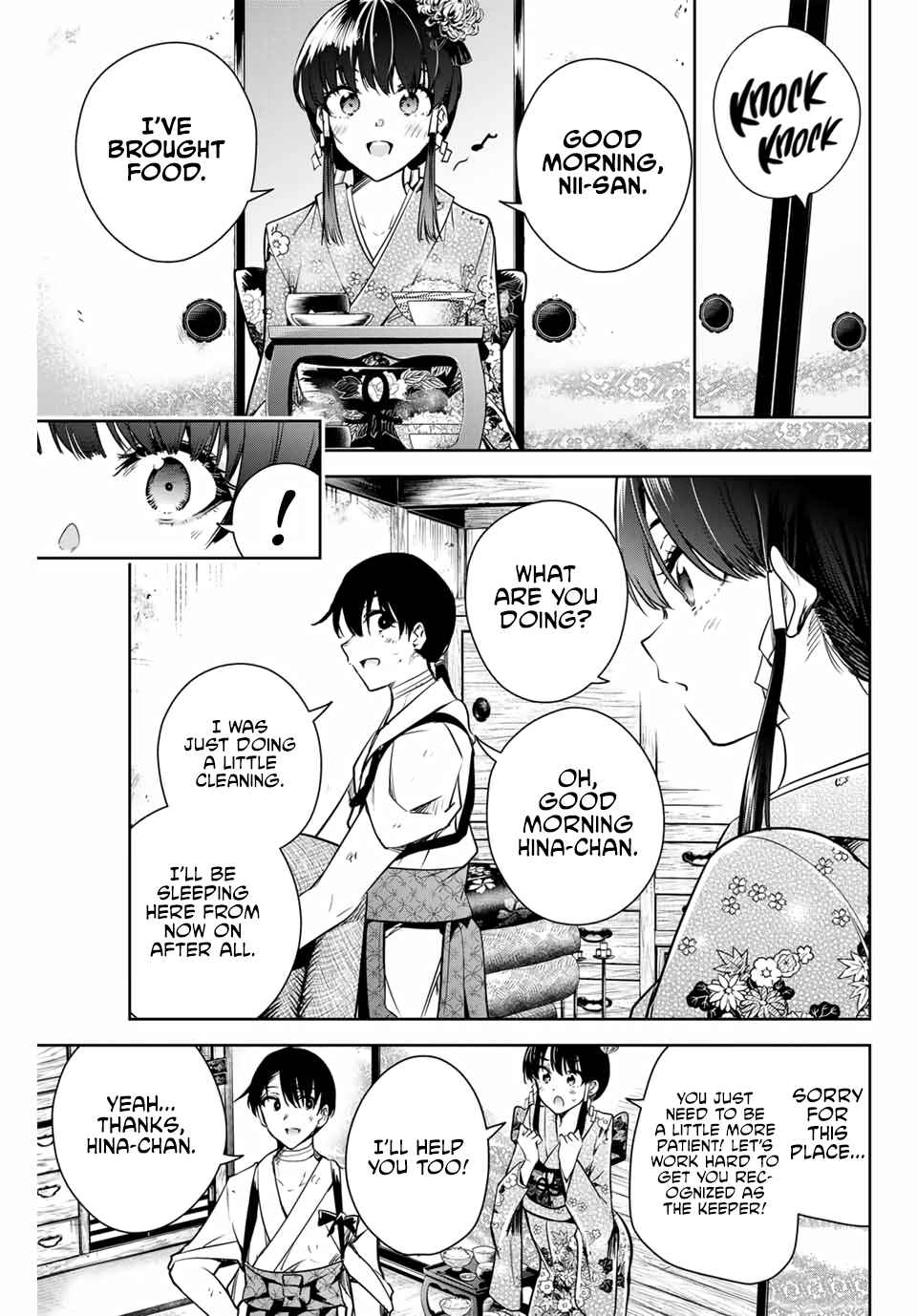 Page 4 Chapter 3 Sakigake no Hana Miko