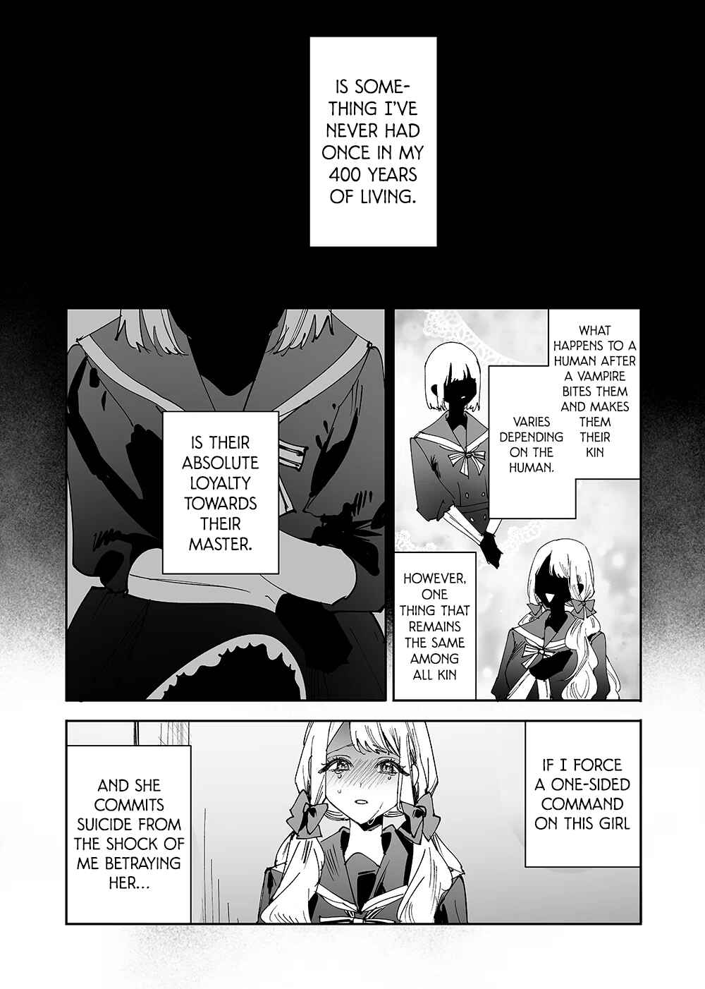 Page 8 Chapter 5 Girls × Vampire (Pre-Serialization)