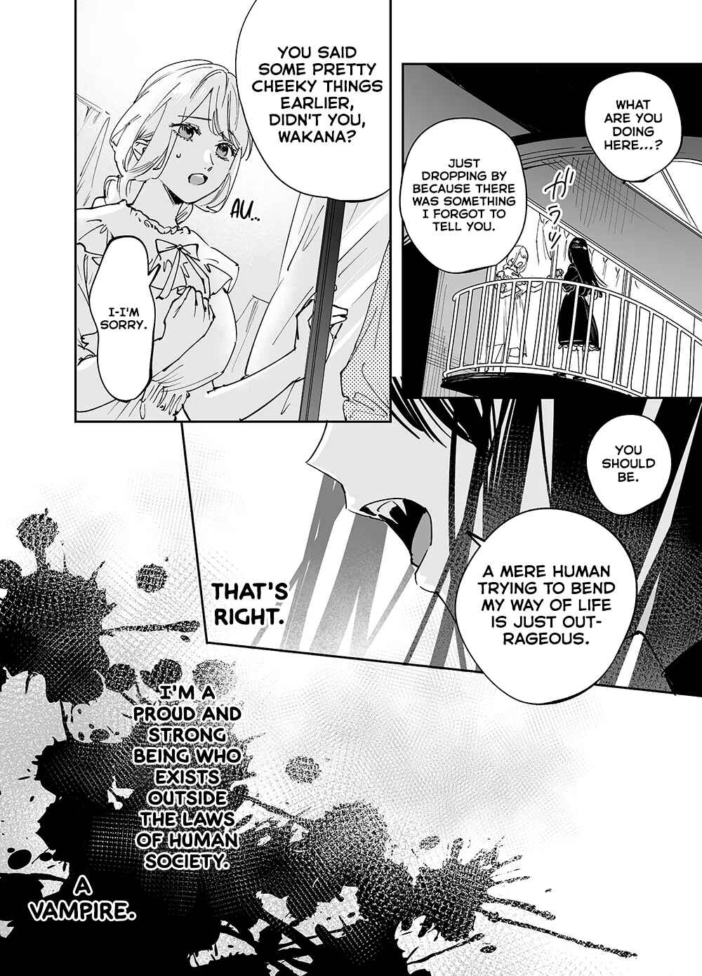 Page 2 Chapter 18.2 Girls × Vampire (Pre-Serialization)