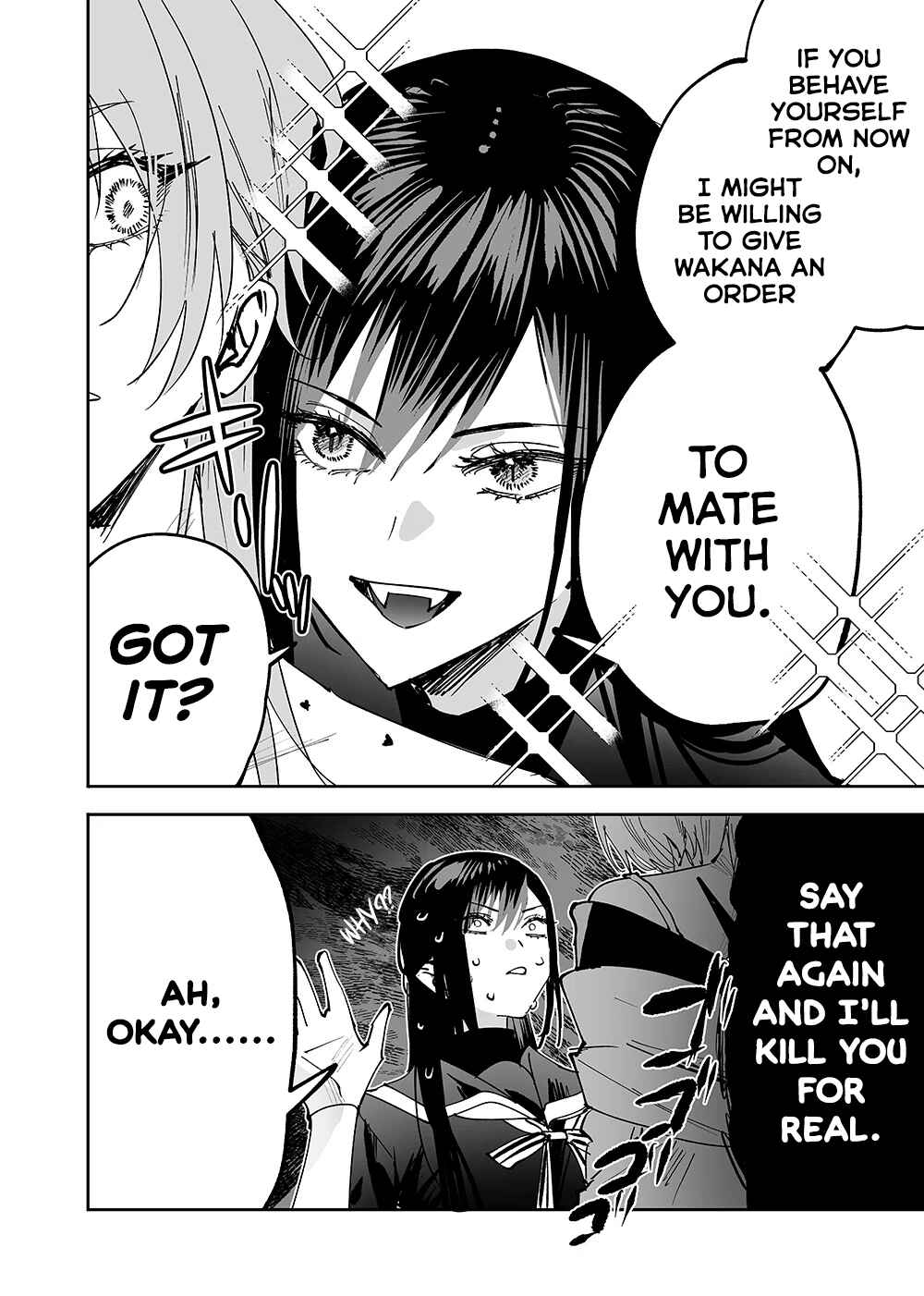 Page 8 Chapter 11 Girls × Vampire (Pre-Serialization)