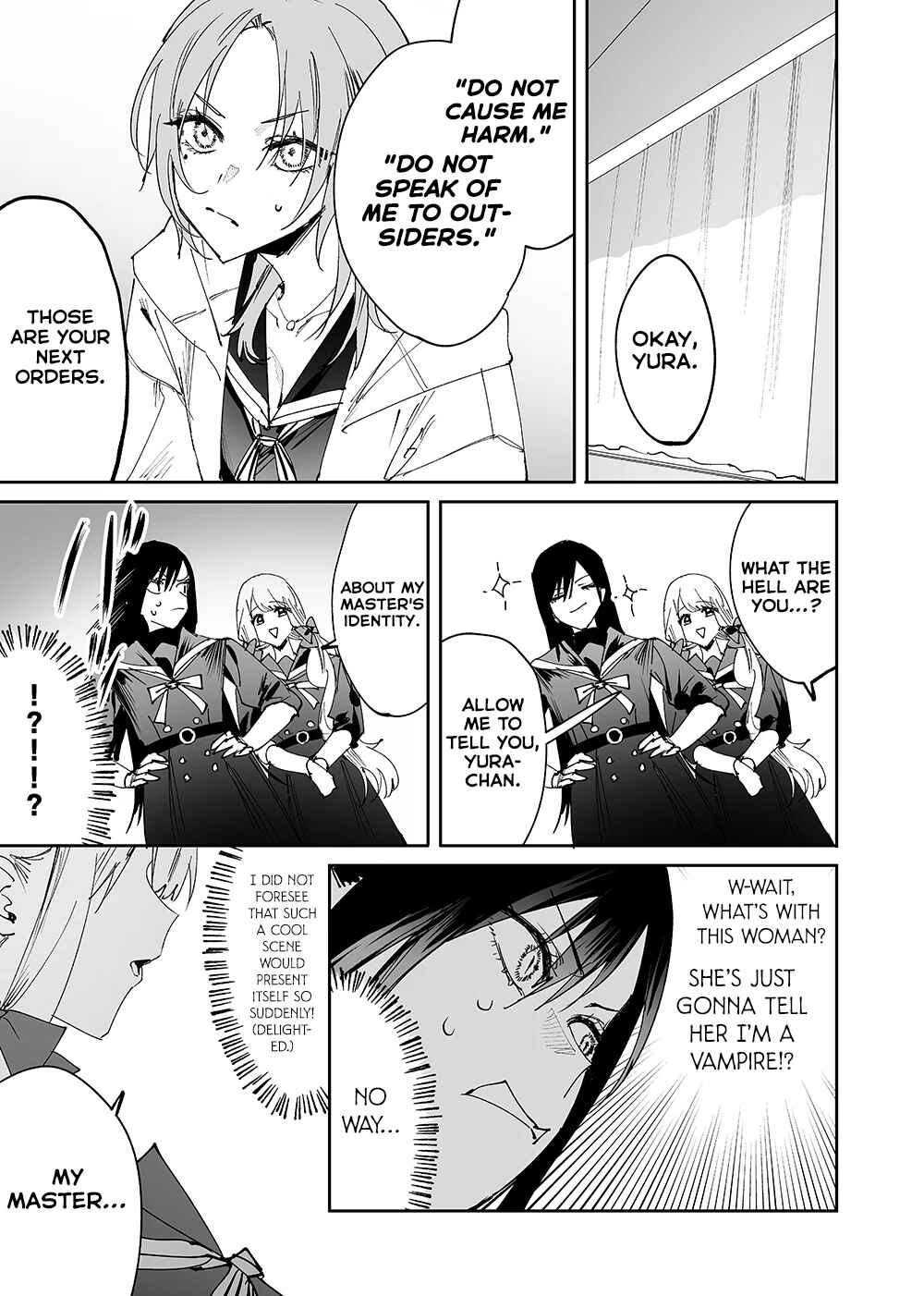 Page 1 Chapter 9 Girls × Vampire (Pre-Serialization)