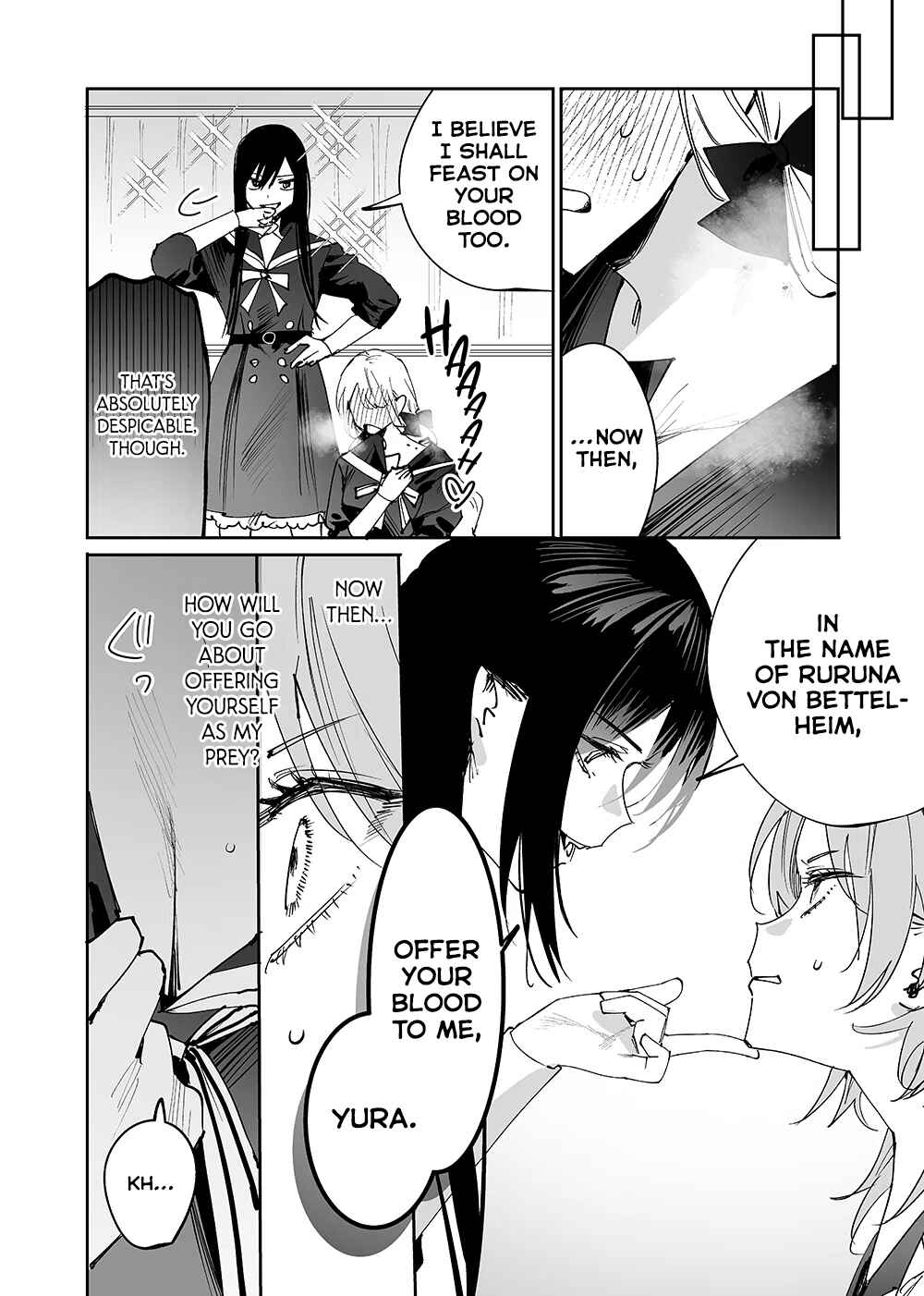 Page 6 Chapter 9 Girls × Vampire (Pre-Serialization)