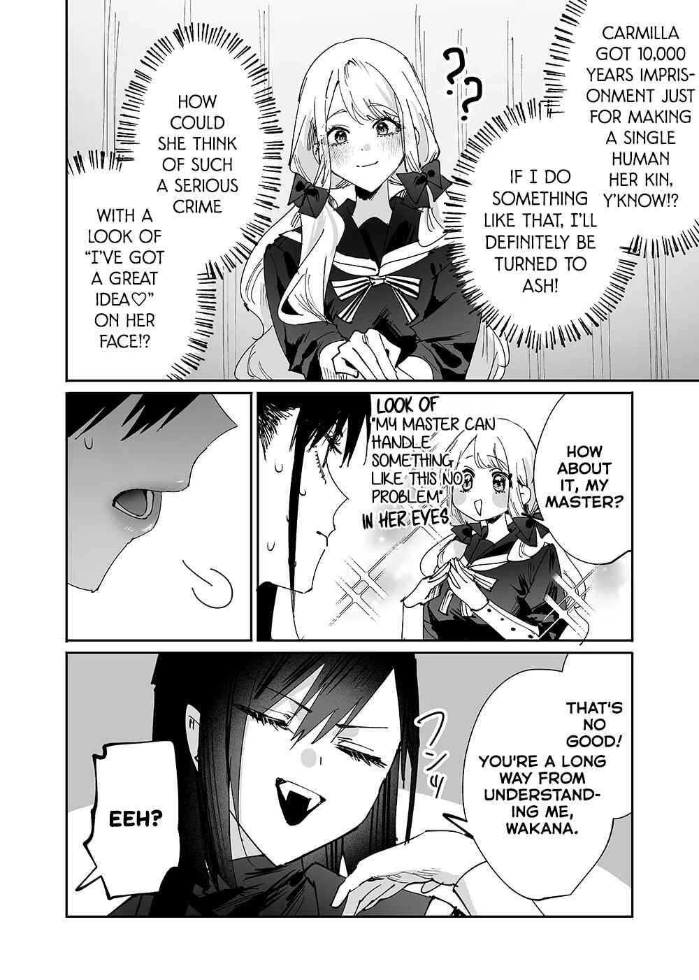 Page 10 Chapter 7 Girls × Vampire (Pre-Serialization)