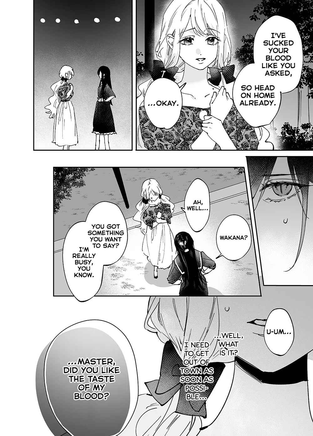 Page 4 Chapter 18 Girls × Vampire (Pre-Serialization)
