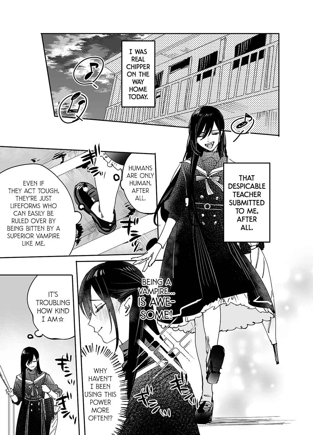 Page 1 Chapter 17 Girls × Vampire (Pre-Serialization)
