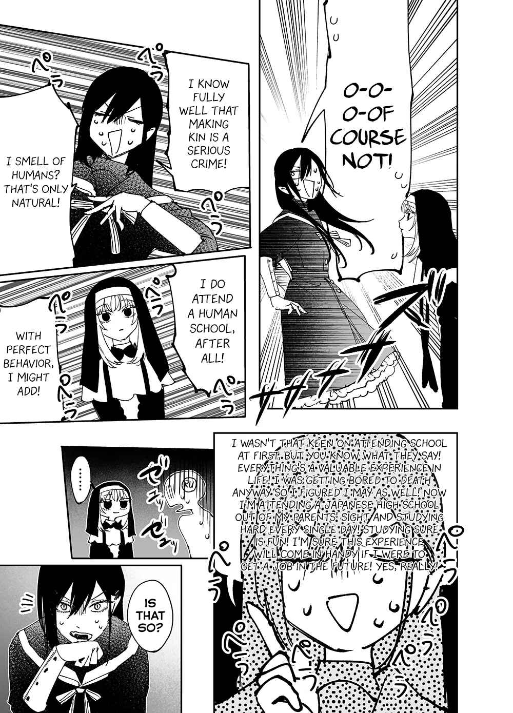 Page 9 Chapter 17 Girls × Vampire (Pre-Serialization)