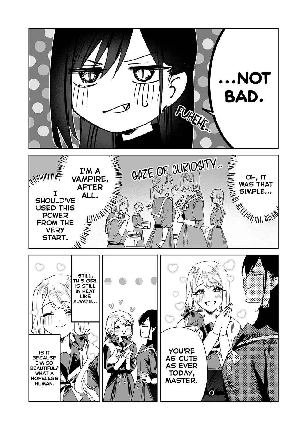 Page 8 Chapter 3 Girls × Vampire (Pre-Serialization)