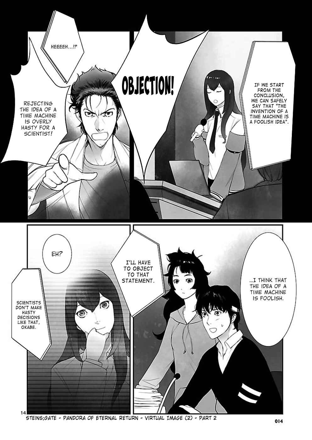 Page 14 Chapter 1.2 Steins;Gate - Pandora of Eternal Return