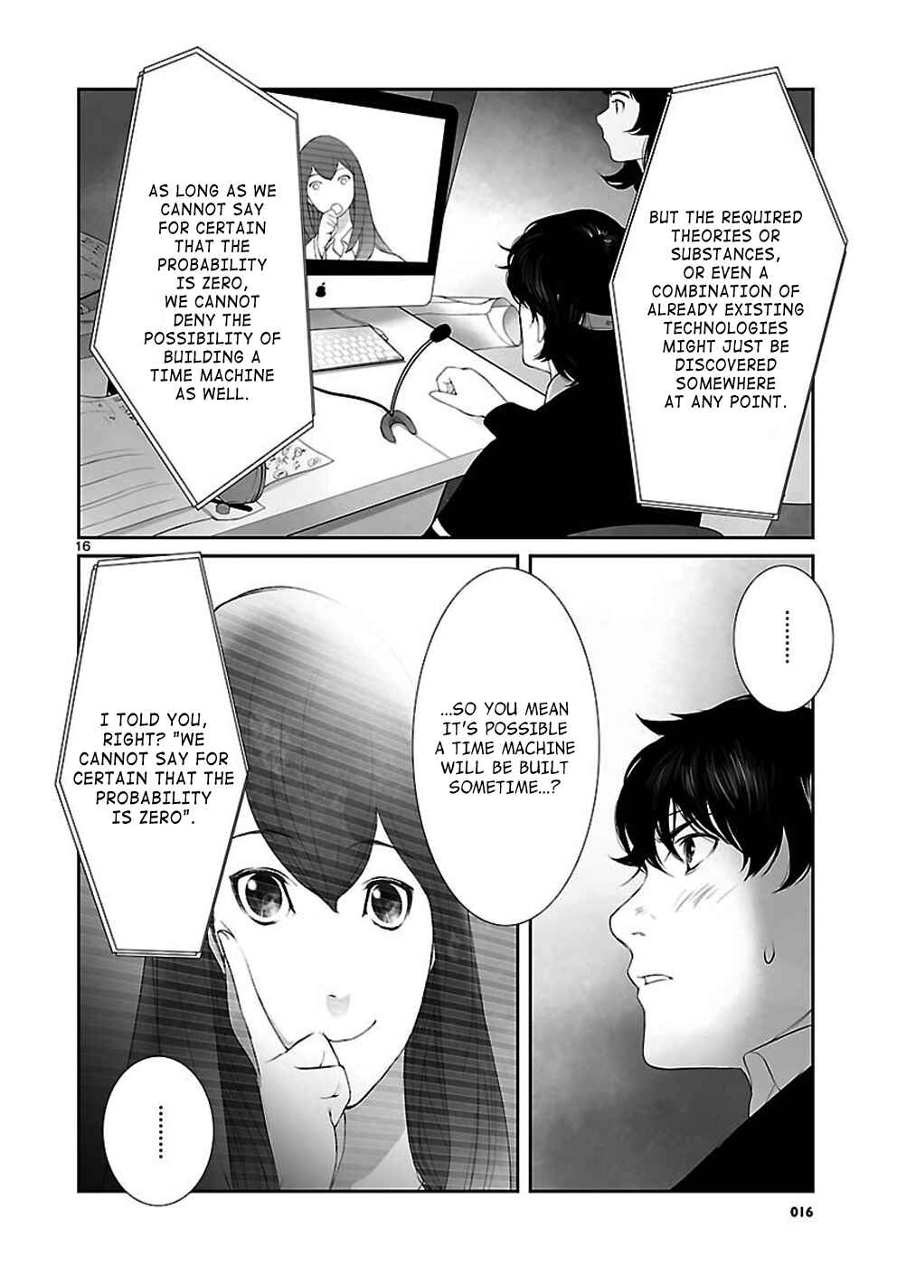 Page 16 Chapter 1.2 Steins;Gate - Pandora of Eternal Return