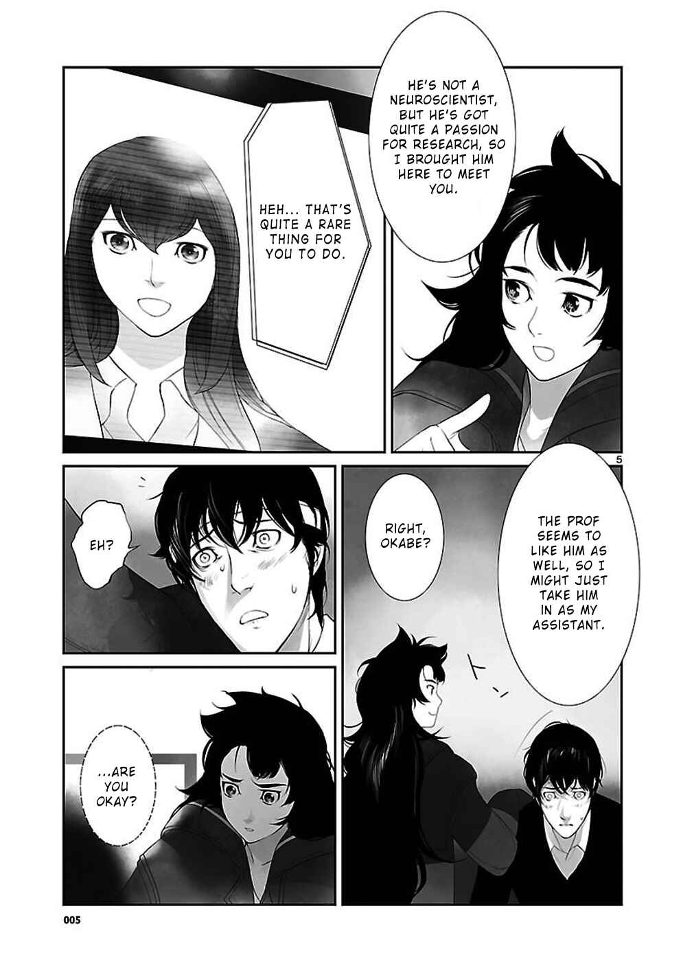 Page 5 Chapter 1.2 Steins;Gate - Pandora of Eternal Return