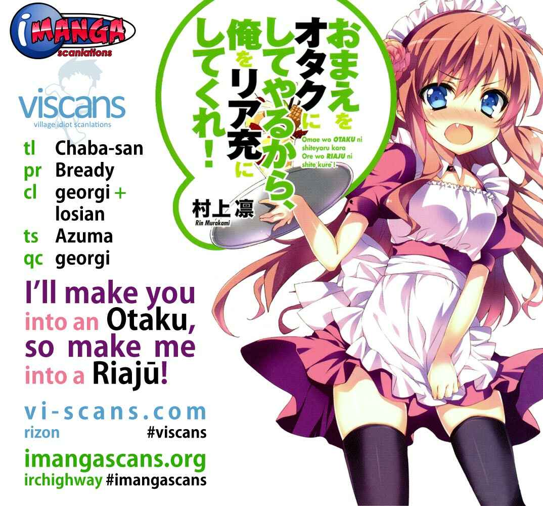 Page 1 Chapter 26 Omae o Otaku ni Shiteyaru kara, Ore o Riajuu ni Shitekure!