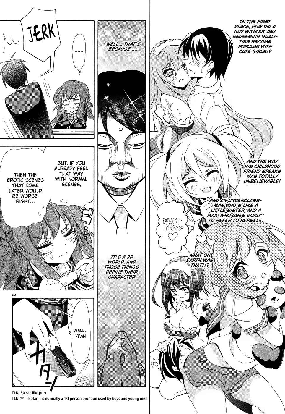 Page 22 Chapter 3 Omae o Otaku ni Shiteyaru kara, Ore o Riajuu ni Shitekure!