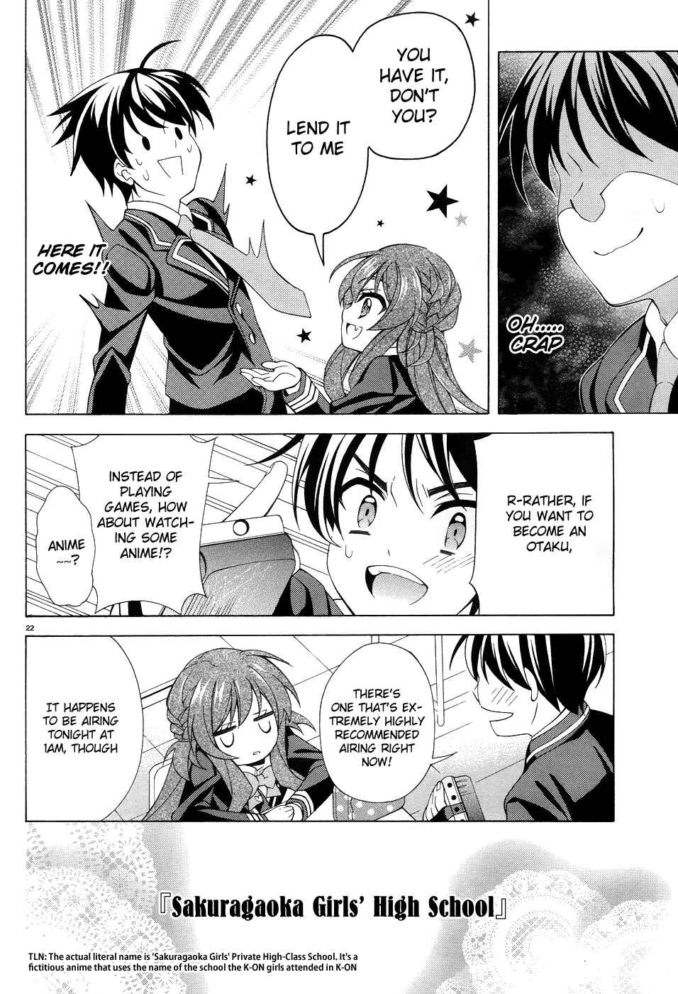 Page 24 Chapter 3 Omae o Otaku ni Shiteyaru kara, Ore o Riajuu ni Shitekure!