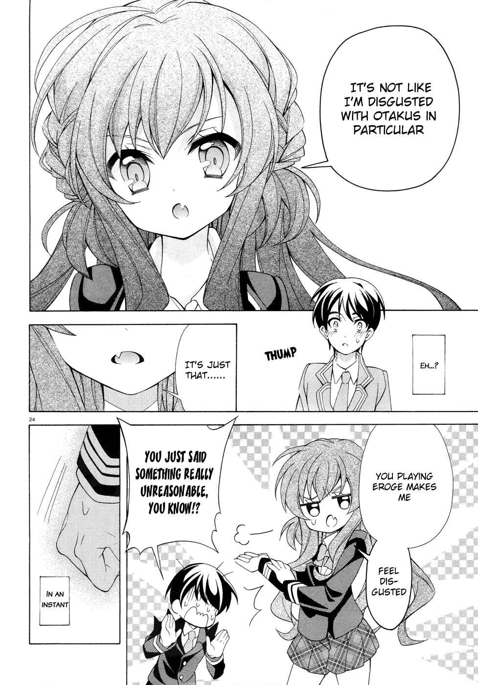 Page 25 Chapter 2 Omae o Otaku ni Shiteyaru kara, Ore o Riajuu ni Shitekure!