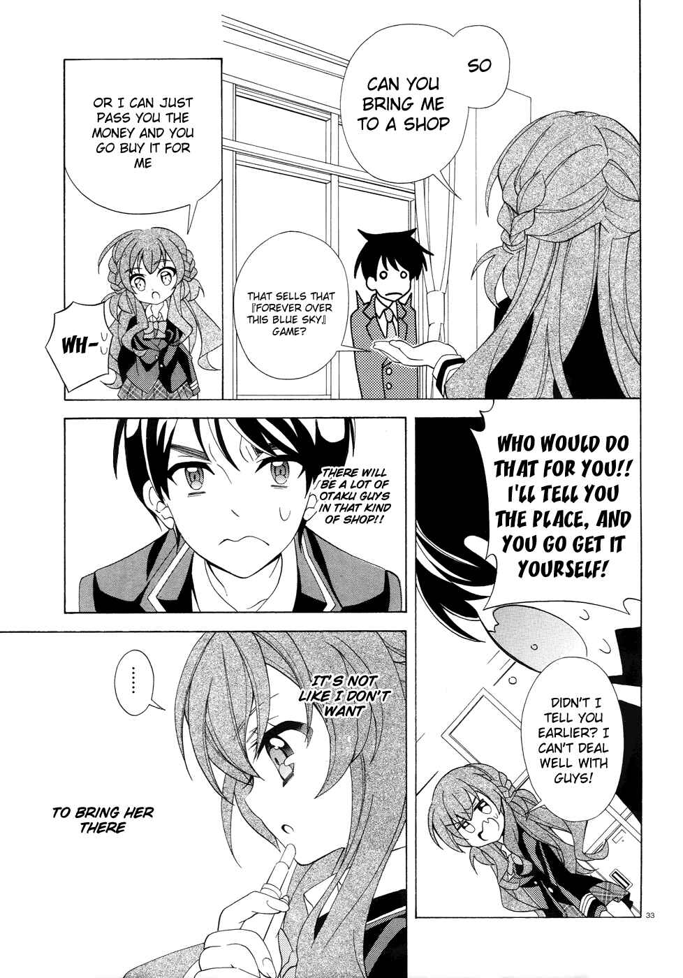 Page 34 Chapter 2 Omae o Otaku ni Shiteyaru kara, Ore o Riajuu ni Shitekure!