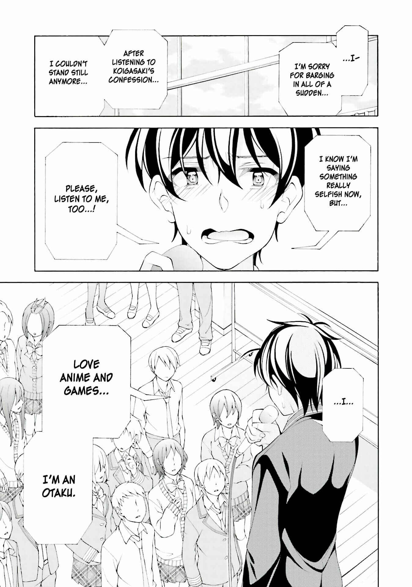 Page 27 Chapter 35 Omae o Otaku ni Shiteyaru kara, Ore o Riajuu ni Shitekure!