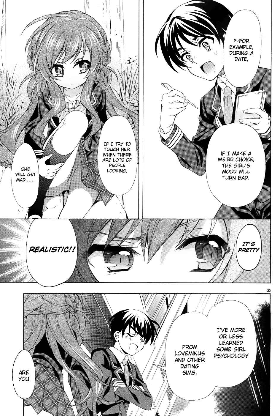 Page 24 Chapter 4 Omae o Otaku ni Shiteyaru kara, Ore o Riajuu ni Shitekure!