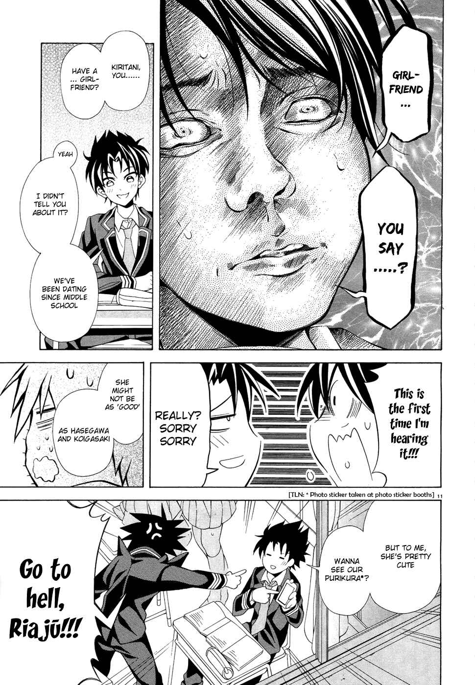Page 11 Chapter 6 Omae o Otaku ni Shiteyaru kara, Ore o Riajuu ni Shitekure!