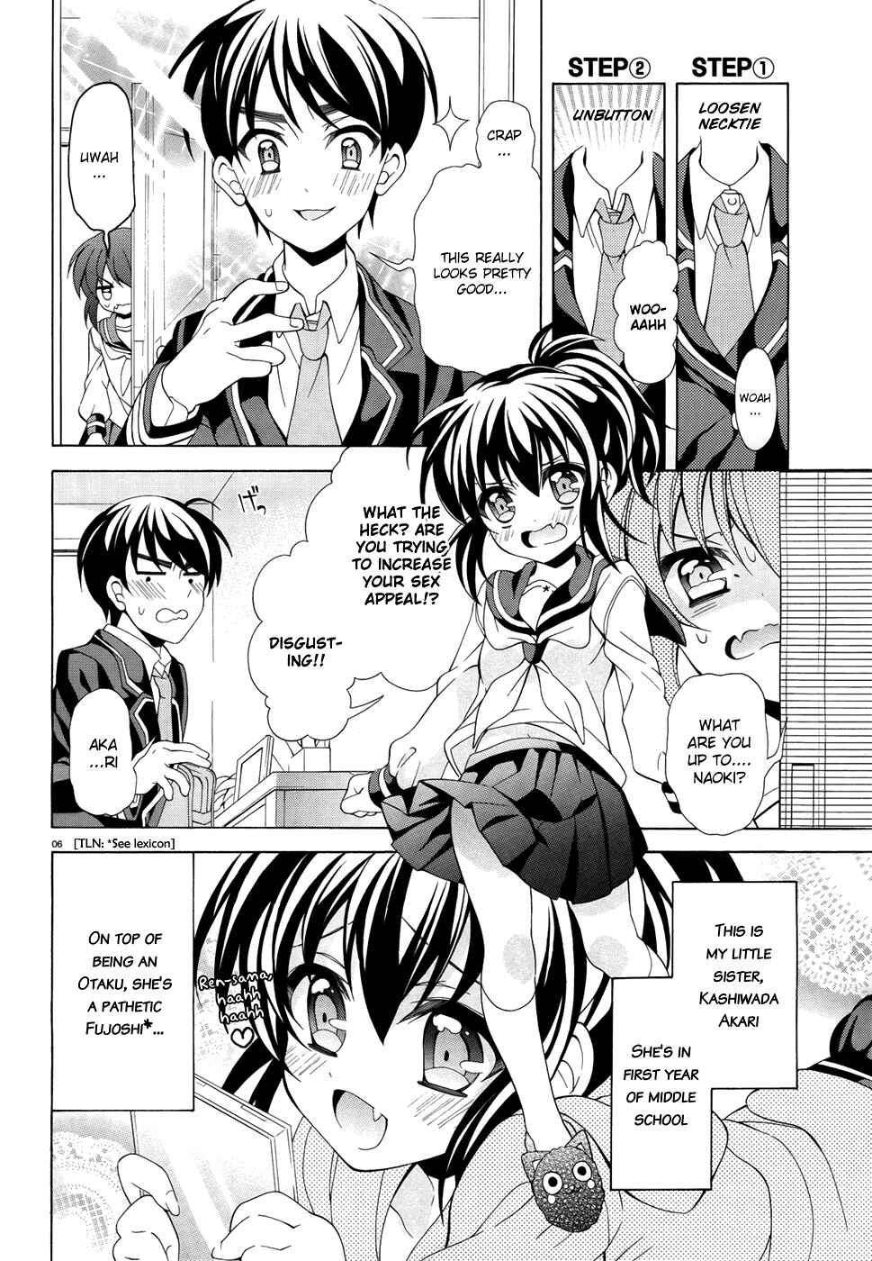Page 6 Chapter 6 Omae o Otaku ni Shiteyaru kara, Ore o Riajuu ni Shitekure!