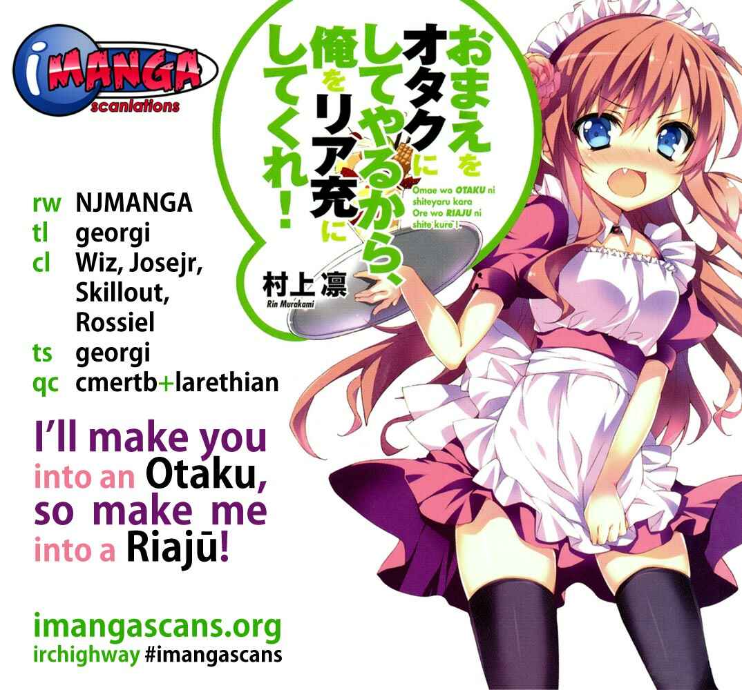 Page 1 Chapter 13 Omae o Otaku ni Shiteyaru kara, Ore o Riajuu ni Shitekure!