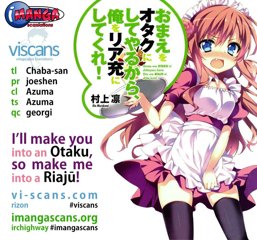 Page 1 Chapter 20 Omae o Otaku ni Shiteyaru kara, Ore o Riajuu ni Shitekure!