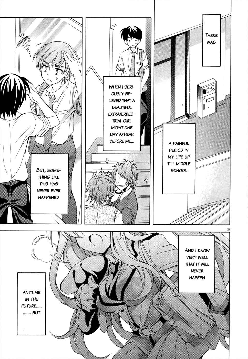 Page 21 Chapter 11 Omae o Otaku ni Shiteyaru kara, Ore o Riajuu ni Shitekure!