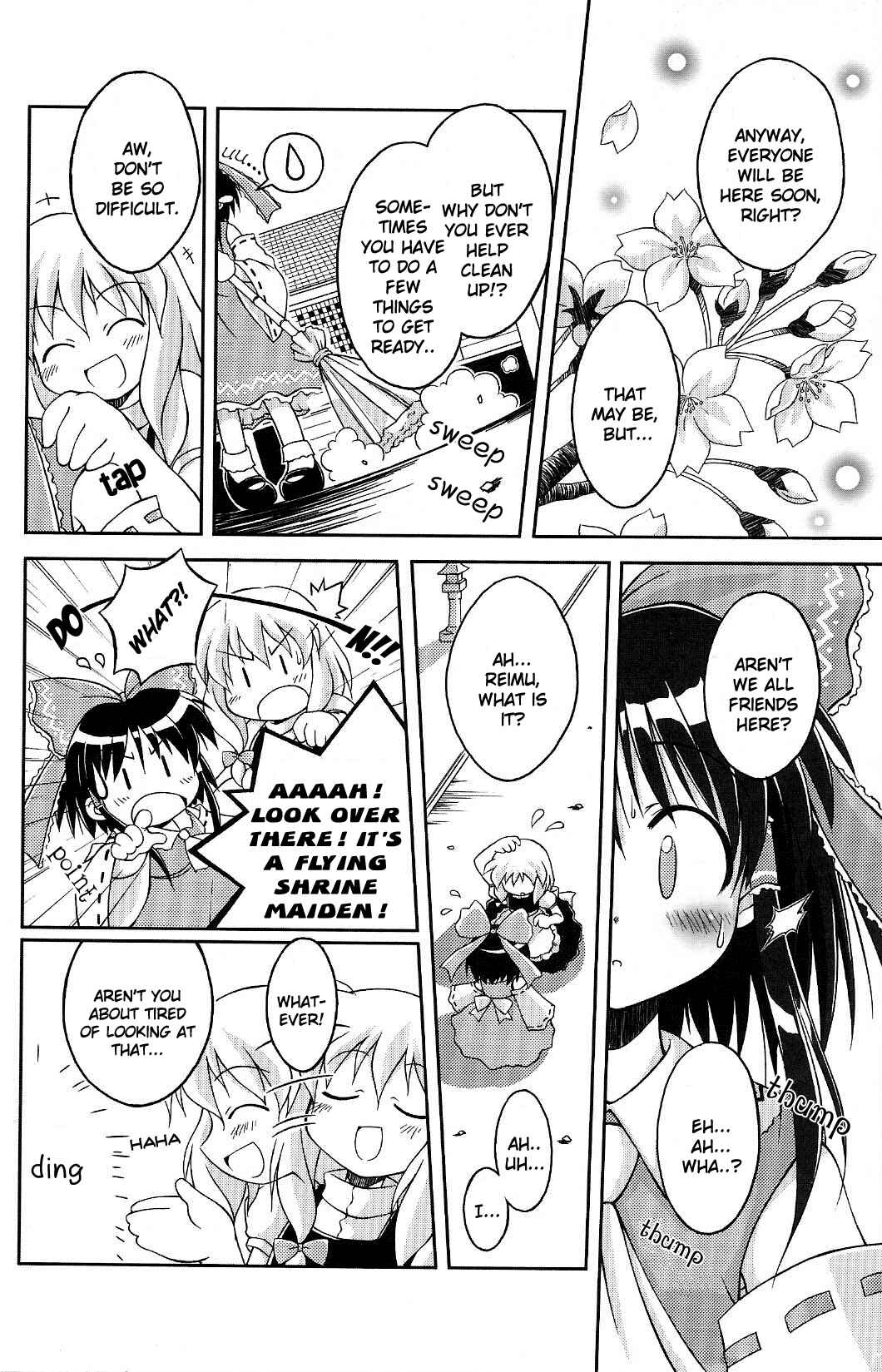 Page 6 Chapter 2 Touhou Bunkachou ~ Bohemian Archive in Japanese Red.