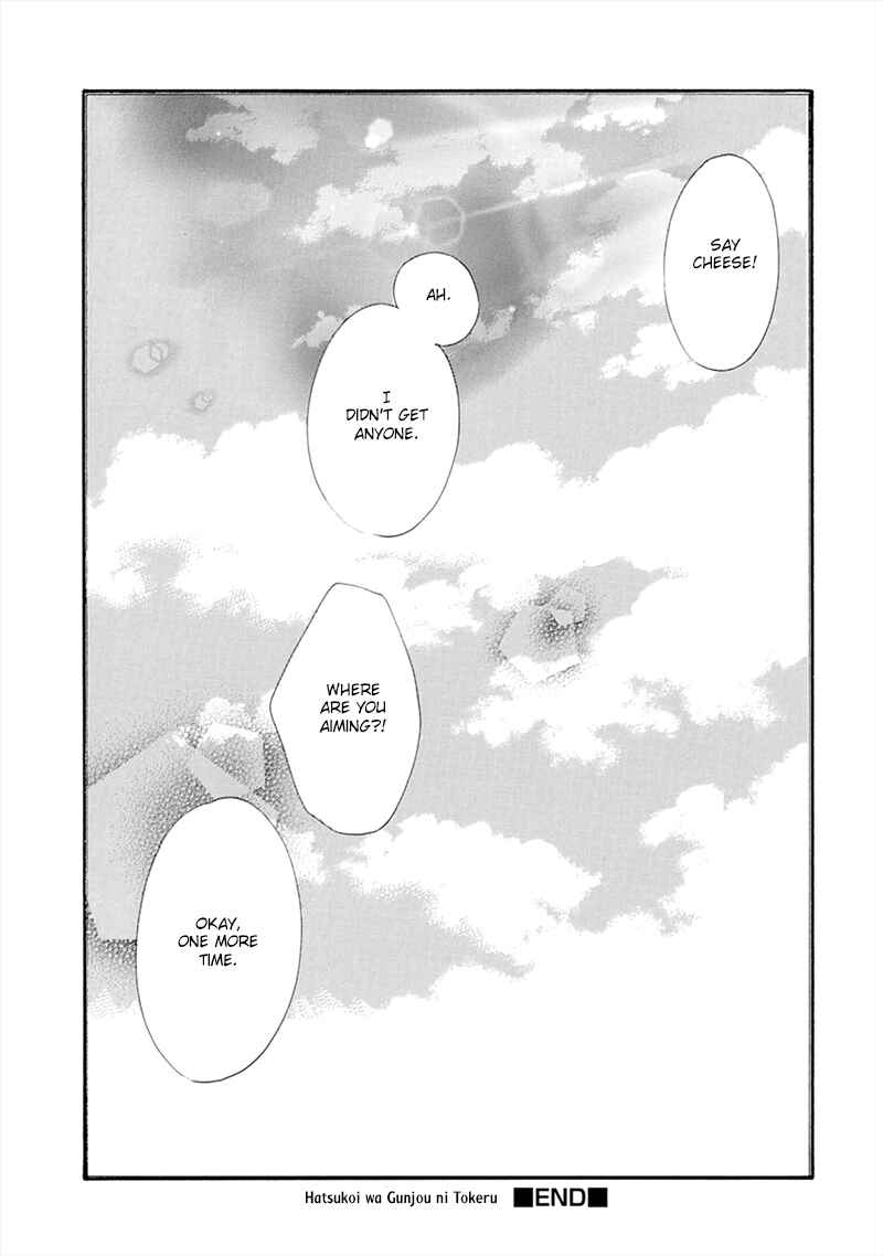 Page 42 Chapter 5 Hatsukoi wa Gunjou ni Tokeru