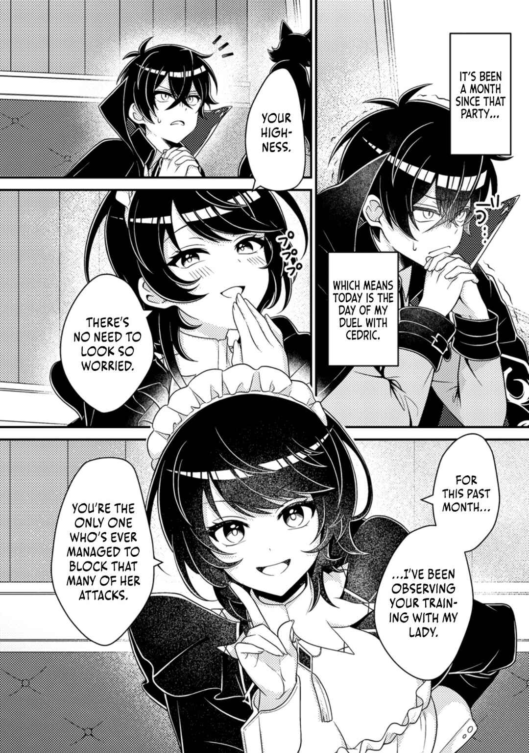 Page 13 Chapter 8 Munou no Akudou Ouji wa Ikinokoritai ~Renai RPG no Akuyaku Mob ni Tensei Shita kedo, Gensaku Mushi shite Saikyou wo Mezasu~