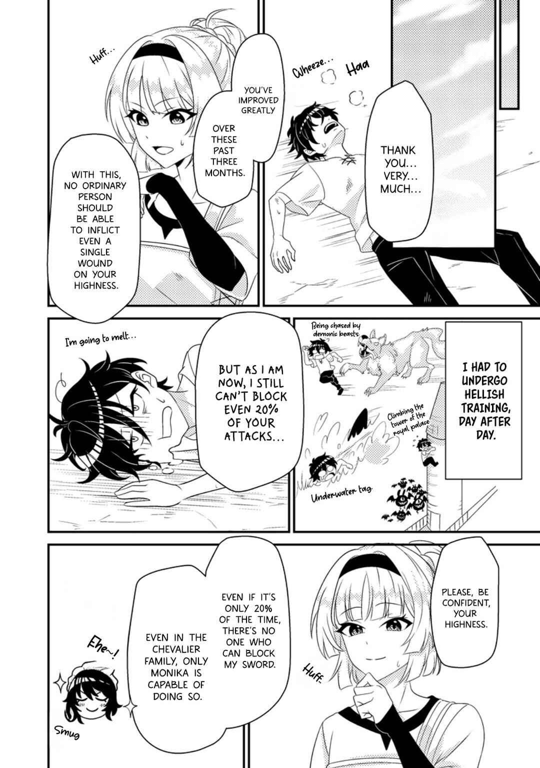 Page 19 Chapter 3 Munou no Akudou Ouji wa Ikinokoritai ~Renai RPG no Akuyaku Mob ni Tensei Shita kedo, Gensaku Mushi shite Saikyou wo Mezasu~