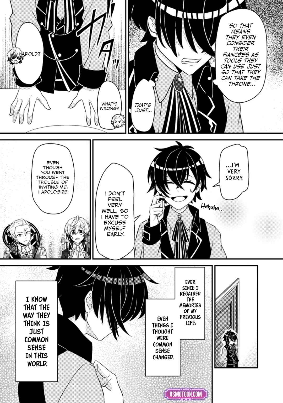 Page 8 Chapter 3 Munou no Akudou Ouji wa Ikinokoritai ~Renai RPG no Akuyaku Mob ni Tensei Shita kedo, Gensaku Mushi shite Saikyou wo Mezasu~