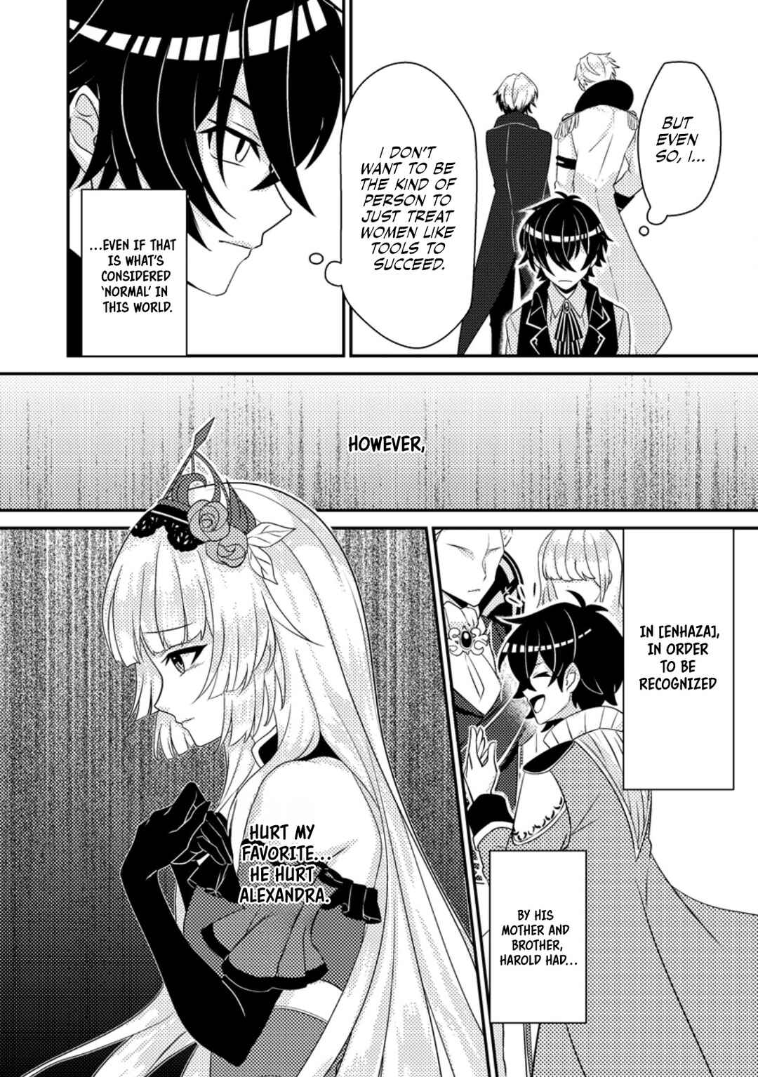 Page 9 Chapter 3 Munou no Akudou Ouji wa Ikinokoritai ~Renai RPG no Akuyaku Mob ni Tensei Shita kedo, Gensaku Mushi shite Saikyou wo Mezasu~