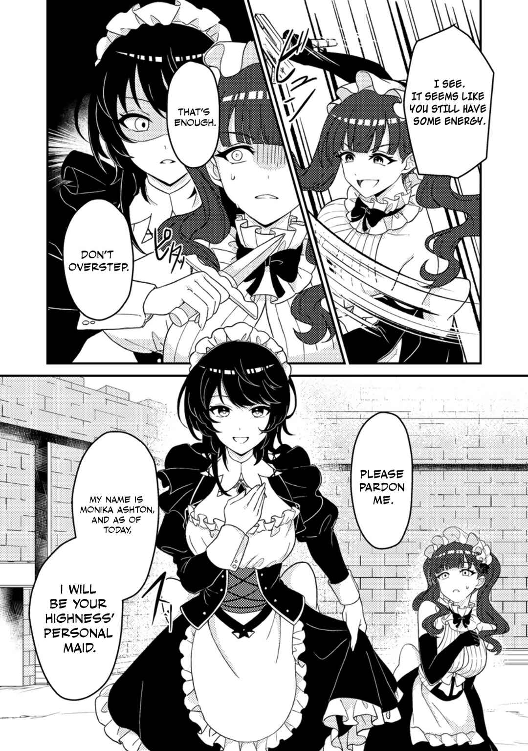 Page 14 Chapter 2 Munou no Akudou Ouji wa Ikinokoritai ~Renai RPG no Akuyaku Mob ni Tensei Shita kedo, Gensaku Mushi shite Saikyou wo Mezasu~