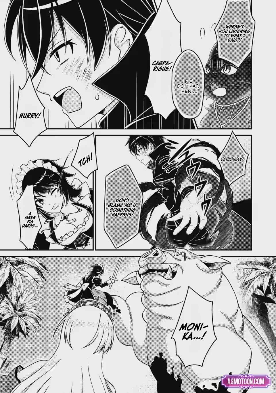 Page 14 Chapter 4 Munou no Akudou Ouji wa Ikinokoritai ~Renai RPG no Akuyaku Mob ni Tensei Shita kedo, Gensaku Mushi shite Saikyou wo Mezasu~